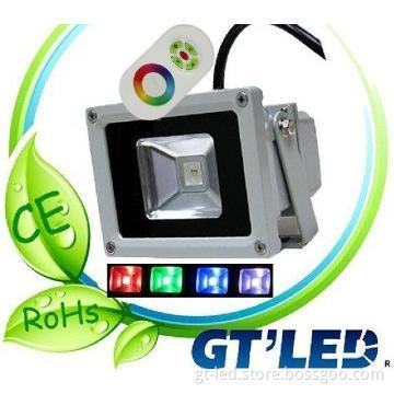 12v 10w rgb flood light with ce, rohs, saa approved
